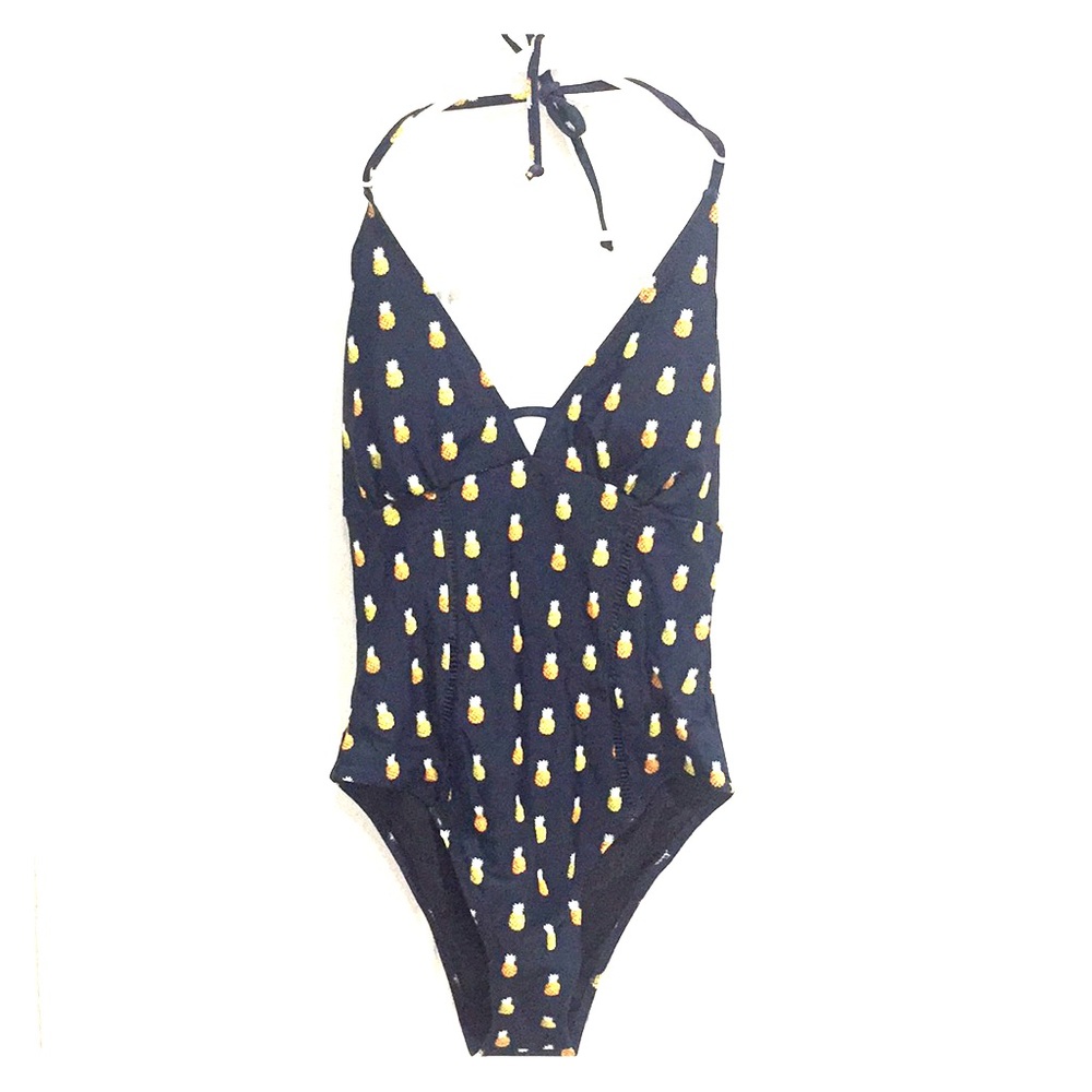 Cupshe Pineapple One Piece Bathing Suit